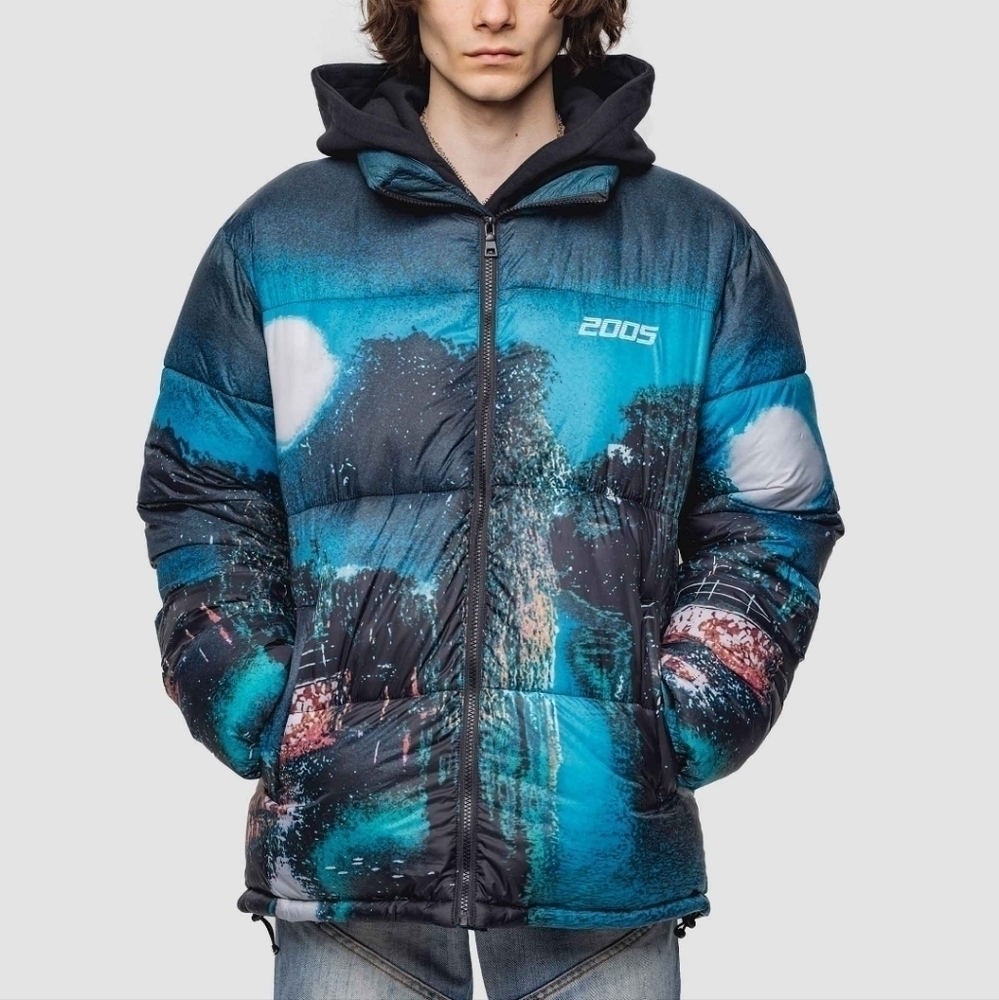 2005 Moon River Puffer jacket sz small new with tags